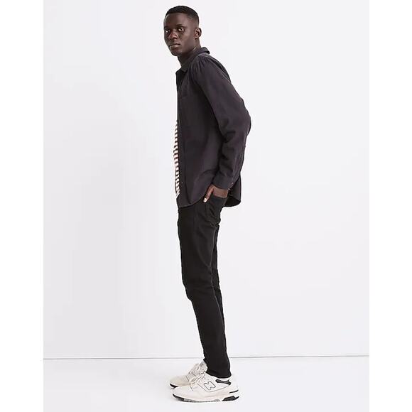 MADEWELL Men's Slim Jeans 40x32 Black Bainhart Wash ND479 COOLMAX® Denim NWT - Picture 3 of 14